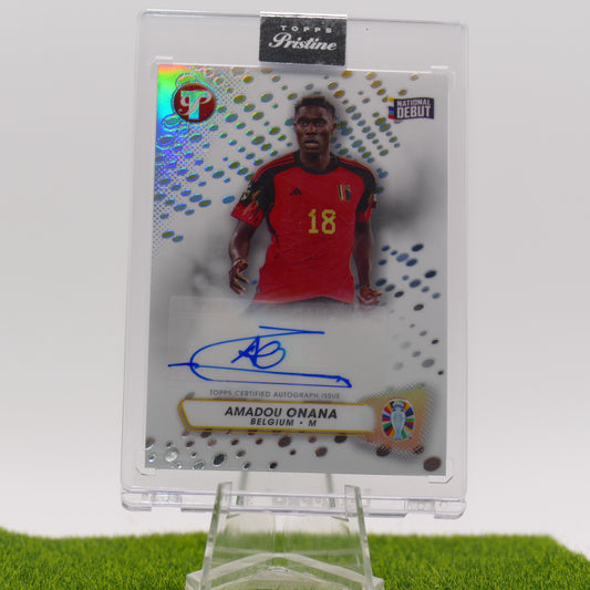 Topps Pristine Amadou Onana Rookie Autographed