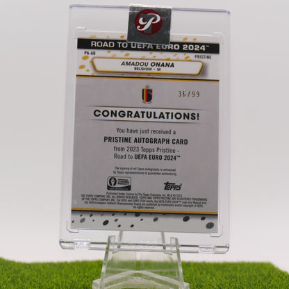 Topps Pristine Amadou Onana Rookie Autographed /99