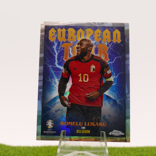 Topps Chrome Romelu Lukaku European Tour SP
