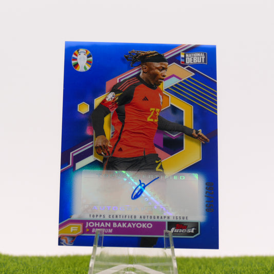 Topps Finest Johan Bakayoko /150 Rookie Autograph
