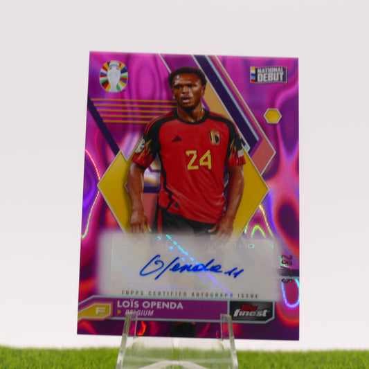 Topps Finest Lois Openda /75 Rookie Autograph