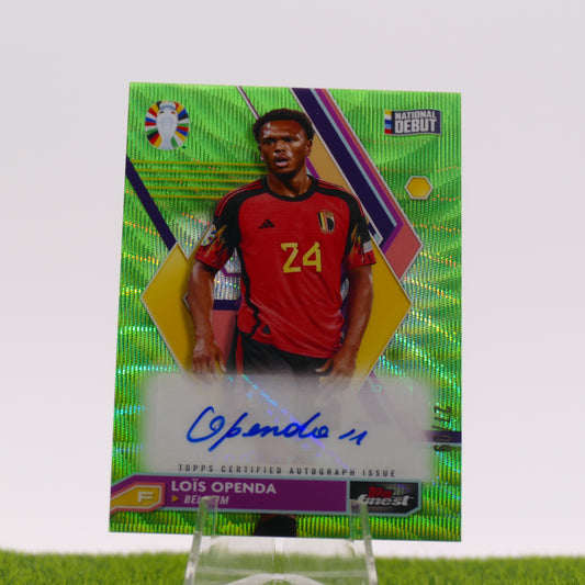 Topps Finest Lois Openda /99 Rookie Autograph