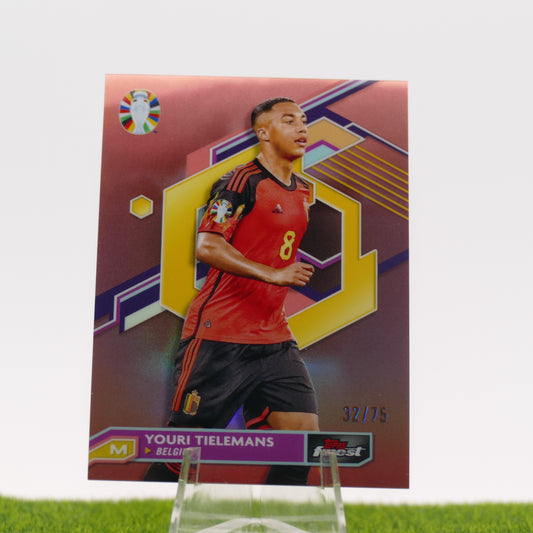Topps Finest Youri Tielemans /75