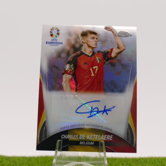 Topps Chrome Charles De Ketelaere Autograph